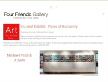 Tablet Screenshot of fourfriendsgallery.com